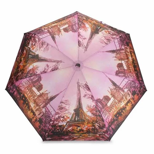 Зонт LeKiKO, автомат, для женщин, розовый