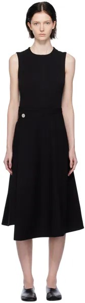 Черное платье цвета плюща Proenza Schouler