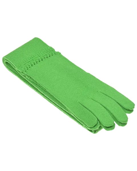 Зеленый тонкий шарф Vivetta