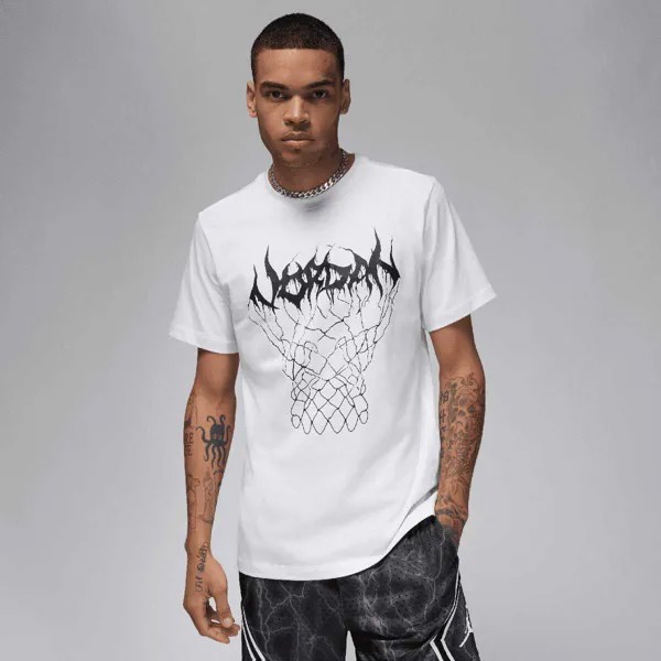 Футболка M J SPORT Dri-Fit Graphic T-Shirt Jordan, цвет Black/Hyper Pink