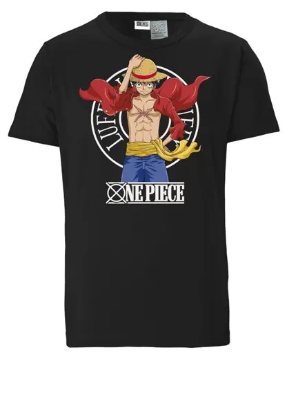 Футболка Logoshirt One Piece Luffy New World, черный