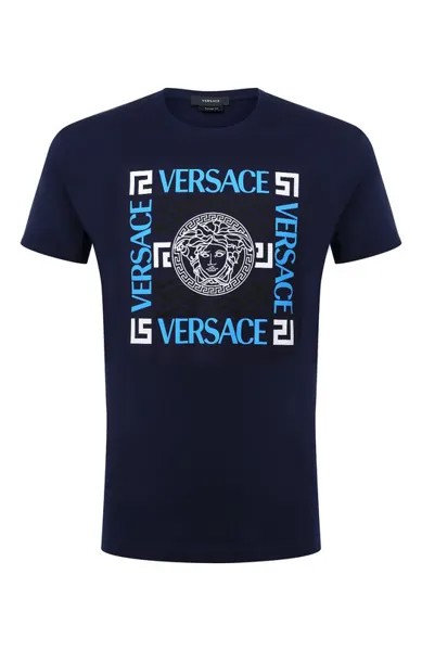 Хлопковая футболка Versace