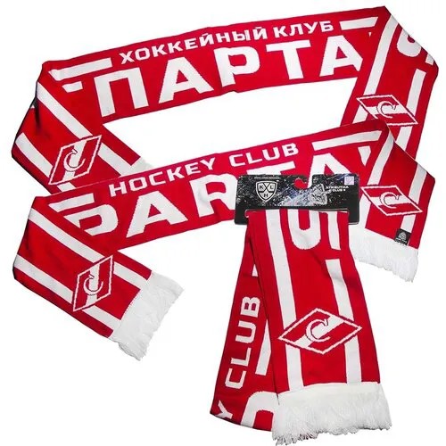 Шарф Atributika & Club, 150х18 см, красный