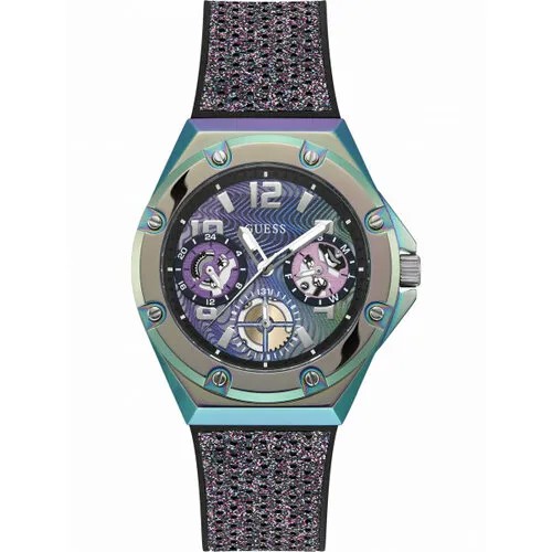 Наручные часы GUESS Sport GW0620L4, мультиколор, фиолетовый