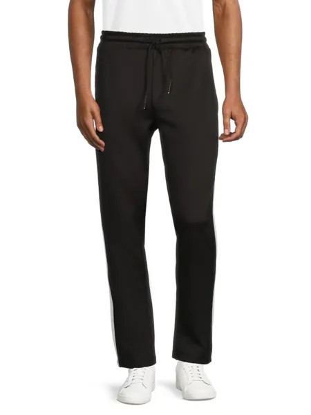Спортивные брюки с полосками по бокам Karl Lagerfeld Paris, цвет Black White