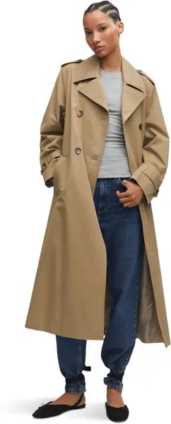 Плащ Trench Coat Angela MANGO, цвет Camel