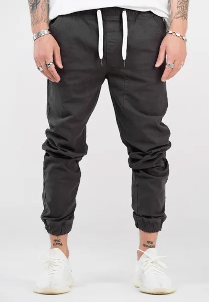 Тканевые брюки SOUL STAR Chino Jogger MPNOWRA Jogger Jeans Stoff, темно серый