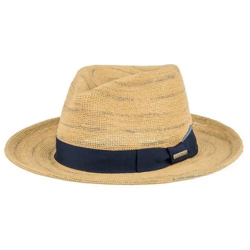Шляпа STETSON арт. 2478526 TRAVELLER RAFFIA CROCHET (песочный), размер 57