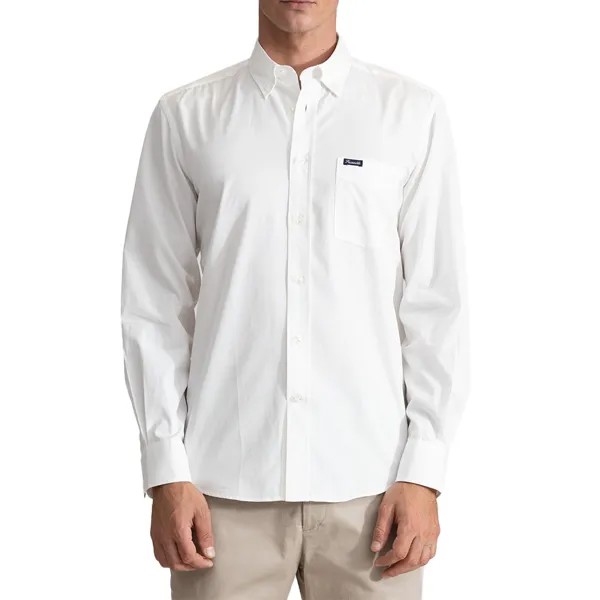 Рубашка с длинным рукавом Façonnable Club Bd Sportswear Poplin, белый