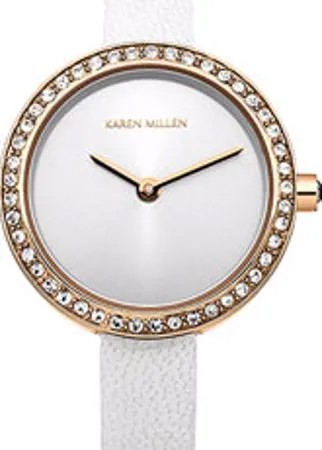 Fashion наручные  женские часы Karen Millen KM146WRG. Коллекция AW-4
