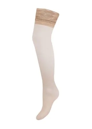Чулки женские Mademoiselle Margherita (aut) (Mad.) 7 fango ( натуральные)