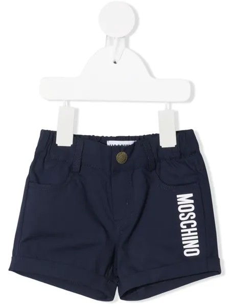 Moschino Kids шорты с принтом