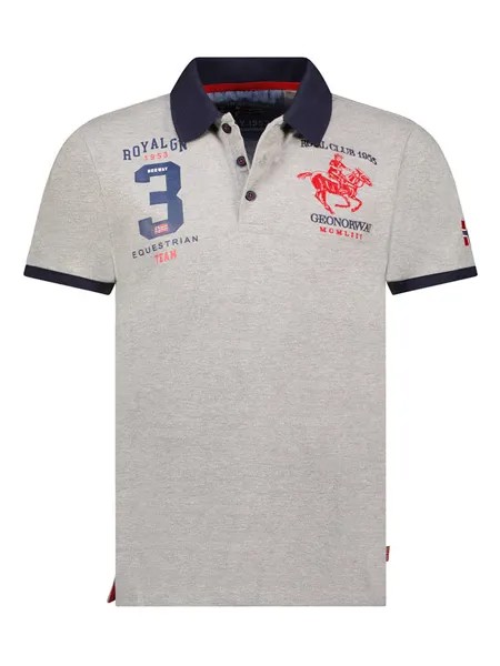 Футболка поло Geographical Norway, серый