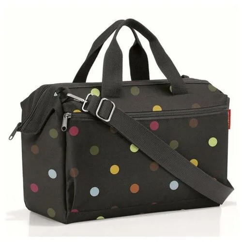 Сумка дорожная женская Reisenthel Allrounder S Pocket Dots MO7009, мужская, для вещей, для путешествий, маленькая