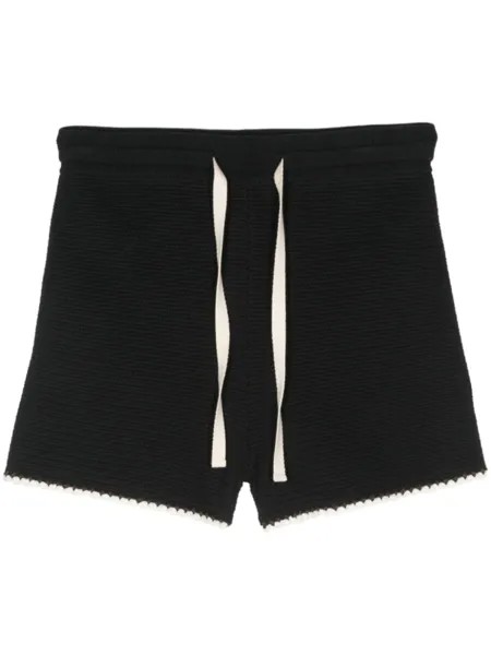 Jil Sander трикотажные шорты, черный
