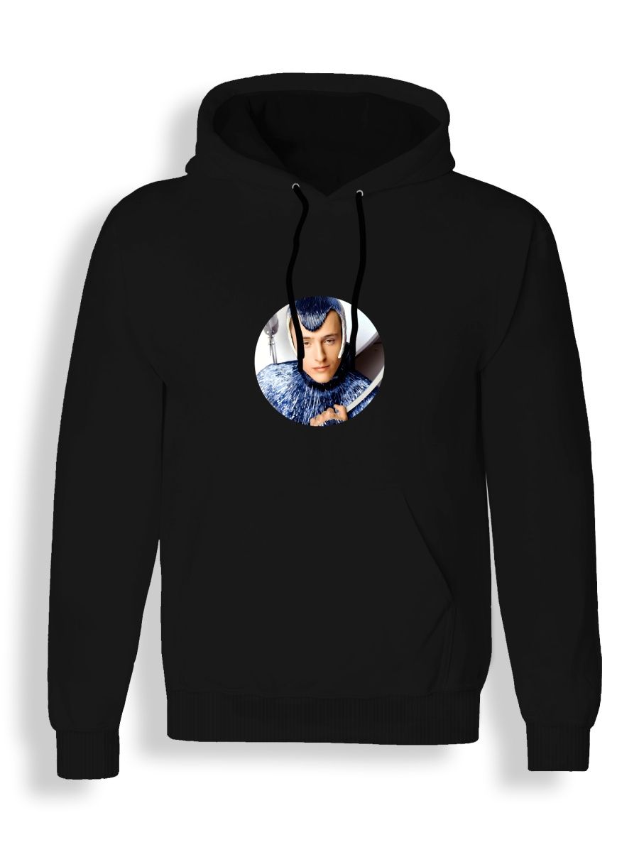 Худи унисекс СувенирShop Витас/Vitas/Певец 7 черное XL