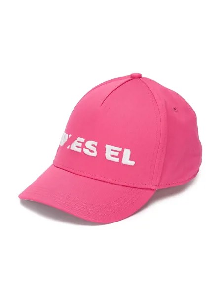 Diesel Kids кепка с вышитым логотипом