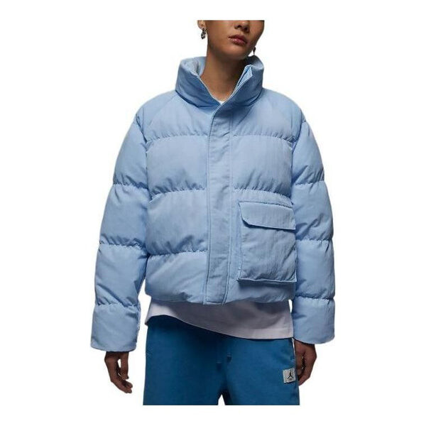 Куртка летные пуховики Air Jordan, синий