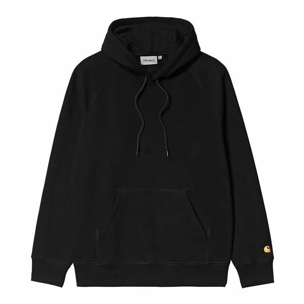 Толстовка Hooded Chase Sweat Carhartt Wip, цвет Schwarz/Gold