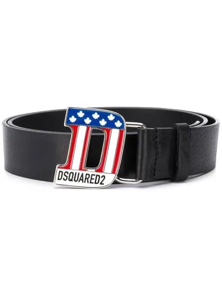 Dsquared2 ремень с декорированной пряжкой