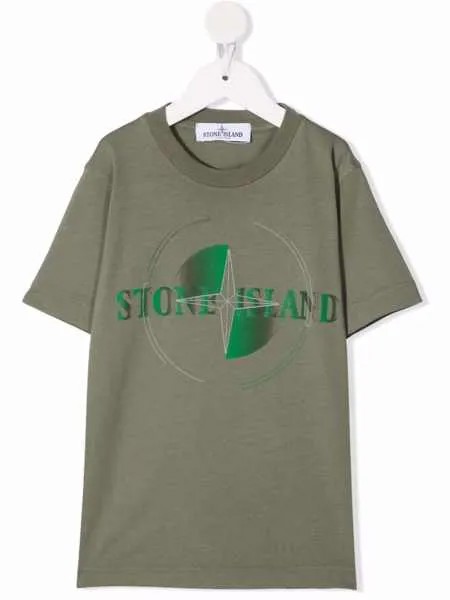 Stone Island Junior футболка с логотипом