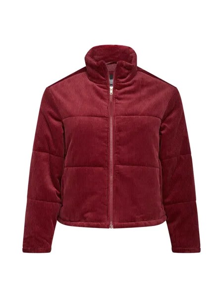 Межсезонная куртка Urban Classics CORDUROY PUFFER JACKET, бордовый