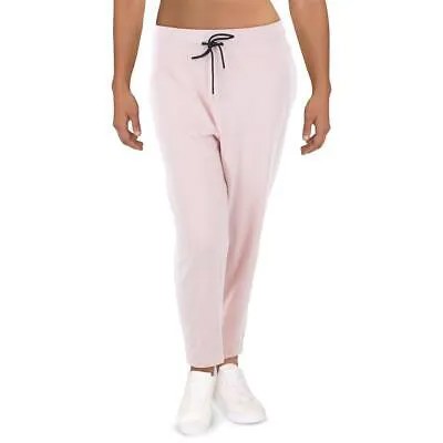 DKNY Sport Женские розовые удобные спортивные брюки с кулиской и тиснением плюс 3X BHFO 6172