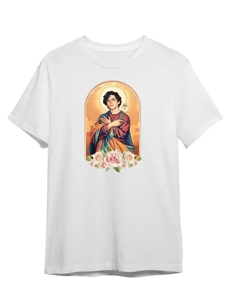 Футболка унисекс СувенирShop Актер Тимоти Шаламе / Дюна 2 белая 2XL (52-54)