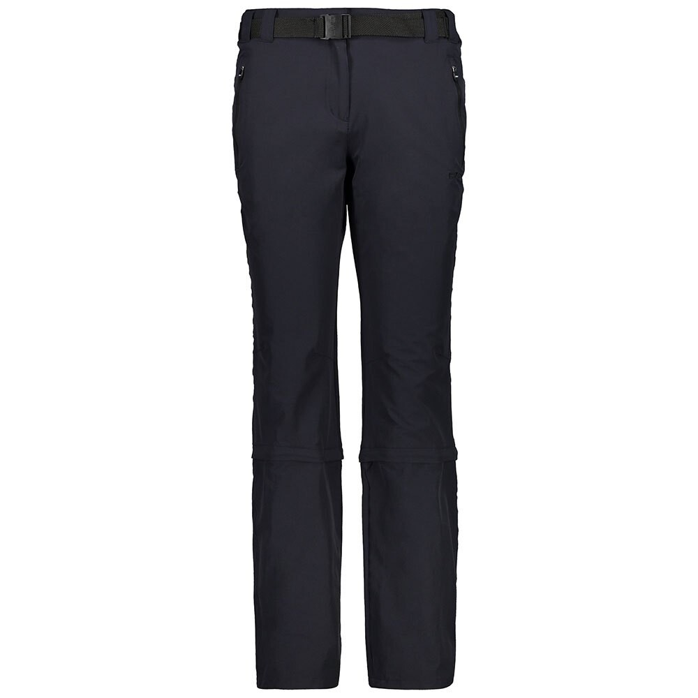 Брюки CMP 3T51346 Comfort Fit Stretch Zip Off Long, черный