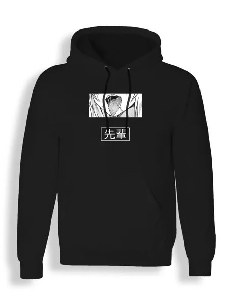 Худи унисекс СувенирShop Ахегао/Аниме/Хентай/Тян 2 черное M