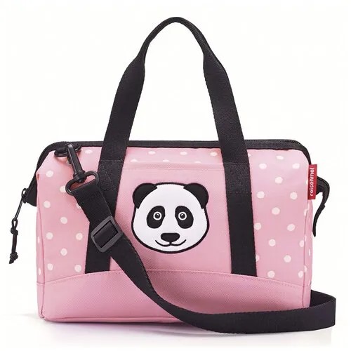 Сумка детская allrounder s panda dots pink Reisenthel FD-IQ3072