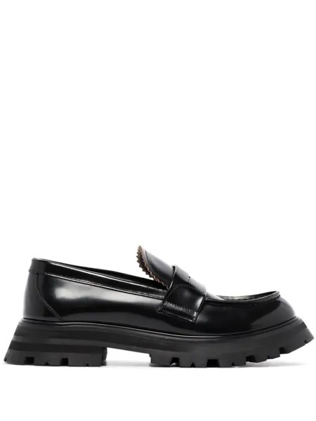 Alexander McQueen лоферы Wander, черный