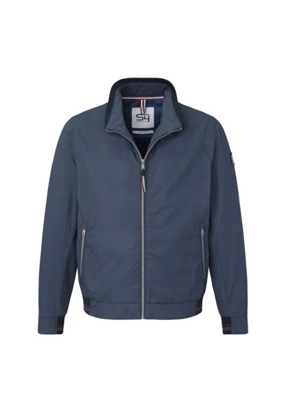 Блузон современного кроя из чистого хлопка KOS S4 JACKETS, темно-синий