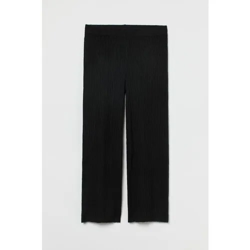 Брюки H&M H&M+ Knit Pants, размер XXL, черный