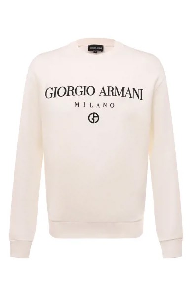 Хлопковый свитшот Giorgio Armani