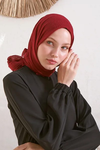 Палантин женский MADAME POLO 5282, красный (доставка из-за рубежа)