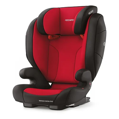 Автокресло группа 2/3 (15-36 кг) Recaro Monza Nova Evo Seatfix, Racing Red