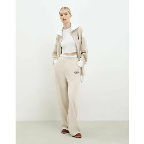 Брюки спортивные Gloria Jeans, размер S/170 (40-42), бежевый