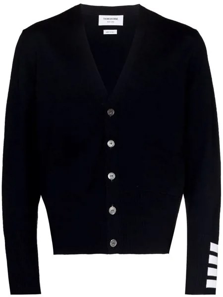 Thom Browne кардиган с полосками 4-Bar