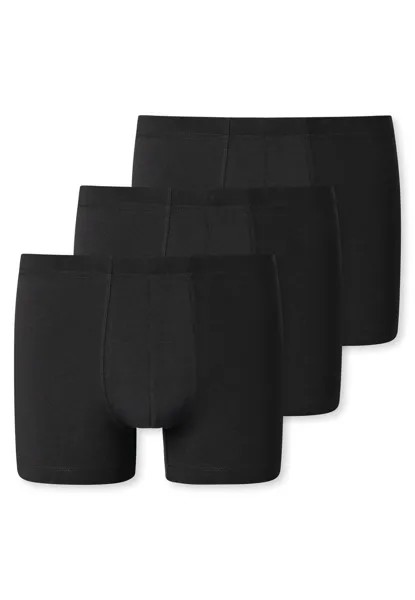 Боксеры Schiesser Boxershort 3 шт, черный