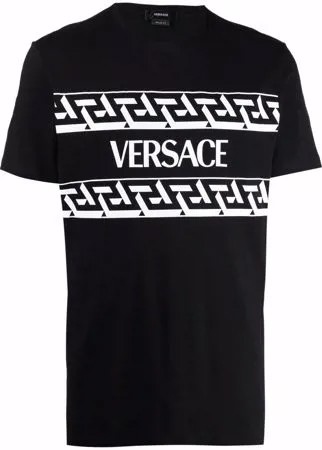 Versace футболка с логотипом