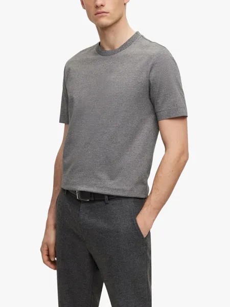 Футболка BOSS Tiburt 416 HUGO BOSS, черный