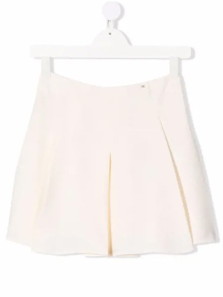 Elisabetta Franchi La Mia Bambina inverted-pleat skirt