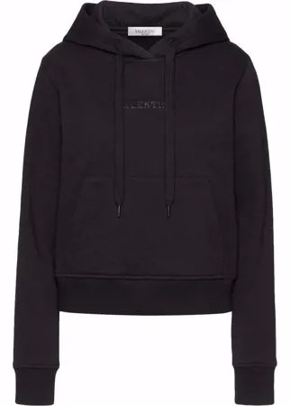Valentino худи с тисненым логотипом
