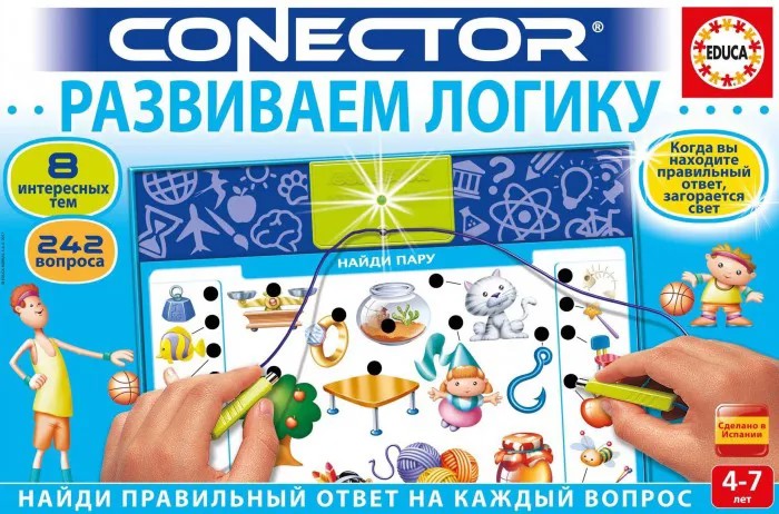 Educa Электровикторина Развиваем логику