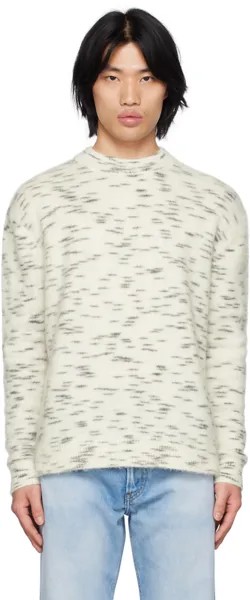 Белый свитер с круглым вырезом Acne Studios