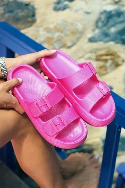 Сланцы женские Shoes Bellas 1434 розовые 37 EU (доставка из-за рубежа)