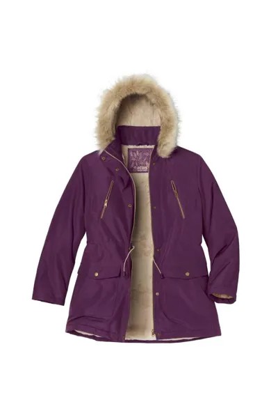 Водоотталкивающая парка Microtech с капюшоном Atlas For Women, фиолетовый