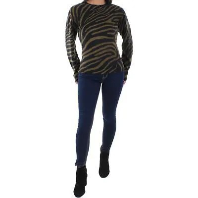 Женская черная рубашка-свитер с круглым вырезом Equipment Femme Robinne, топ XS BHFO 6321