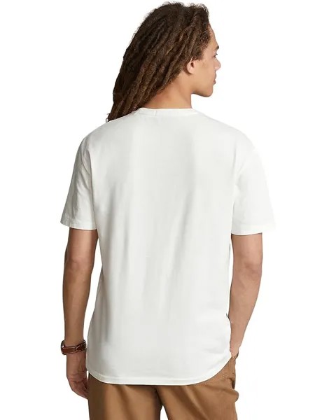 Футболка Polo Ralph Lauren Classic Fit Jersey Graphic T-Shirt, цвет Nevis